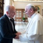 Bundespräsident Maurer mit Papst Franziskus