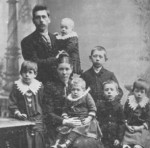 Klassische Familie um 1910