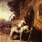 Rembrandt: Der barmherzige Samariter