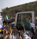 Papst Benedikt in Israel Jordanien