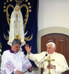 Papst Benedikt XVI. in Fatima