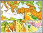 Karte der biblischen Erdkunde