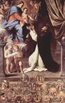 Guido Reni der Hl. Dominikus empfängt den Rosenkranz