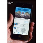 Papst Franziskus und sein Twitter-Account - AFP