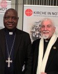 Gäste in Köln: Erzbischof Ignatius Ayau Kaigama und Samir Khalil Samir SJ.