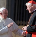 Papst und Kardinal Müller