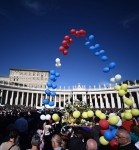 Papst beim Angelus